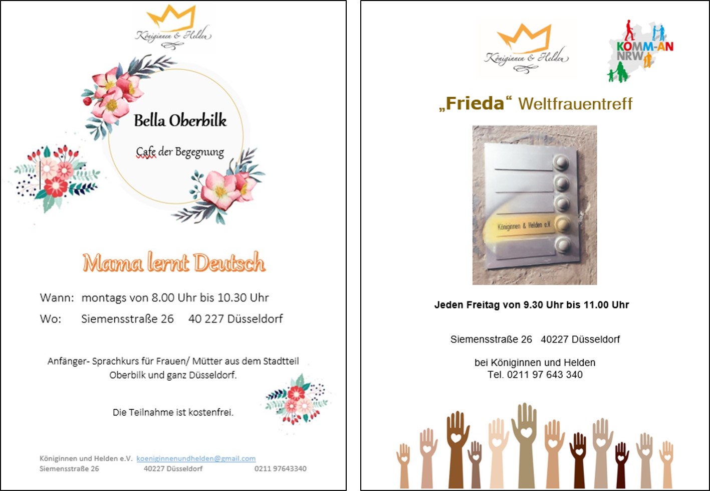 Bella und Frieda neu